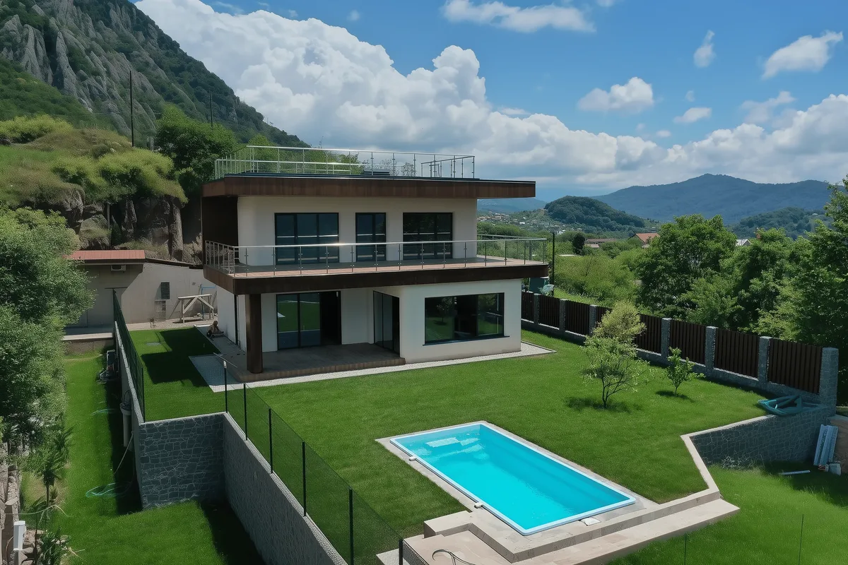 Композитный бассейн Laguna 6 — визуализация в Кисловодске