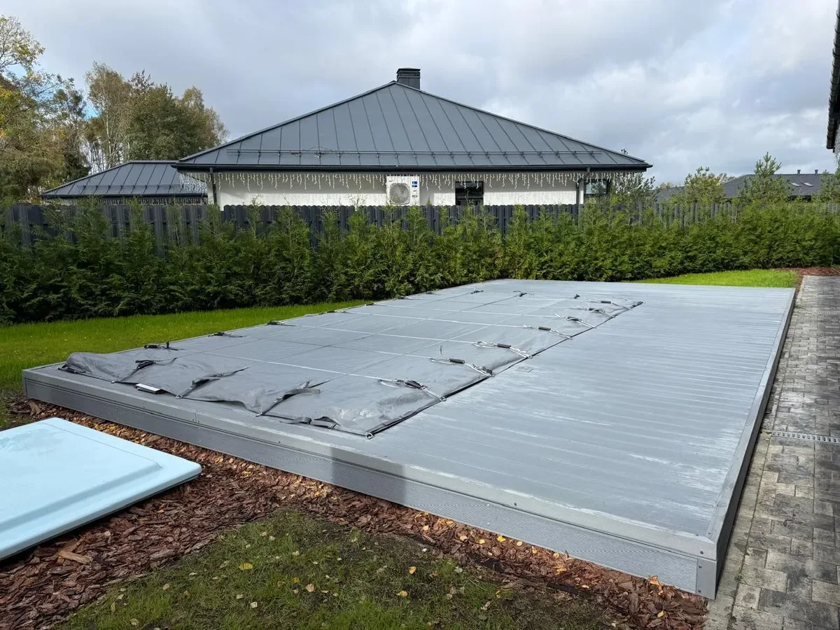 Покрывало Laguna Cover Mesh — установка в Кисловодске