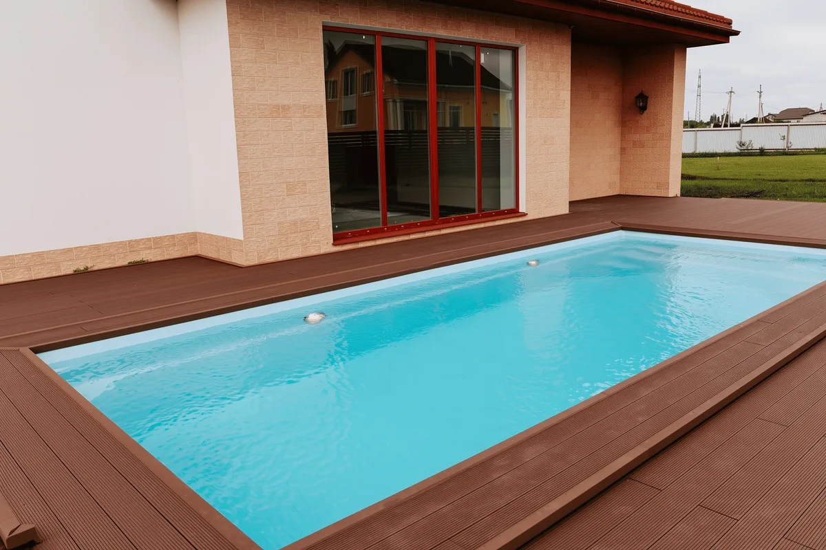 Композитный бассейн Laguna 8 — вид сверху в Кисловодске