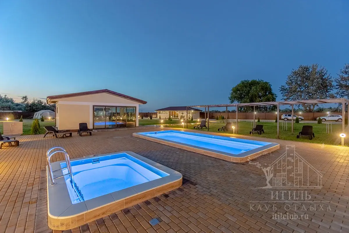 Композитная купель Laguna 3 — установка в Кисловодске